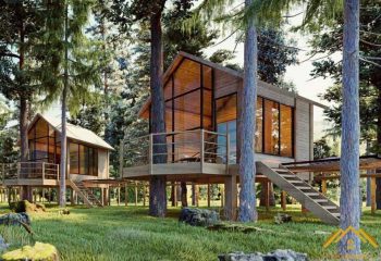 Mức giá nhà gỗ lắp ghép và nhà Bungalow hiện nay